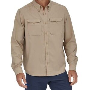 Like New Patagonia Men’s Long Sleeve Self-guided Hike Sun Shirt